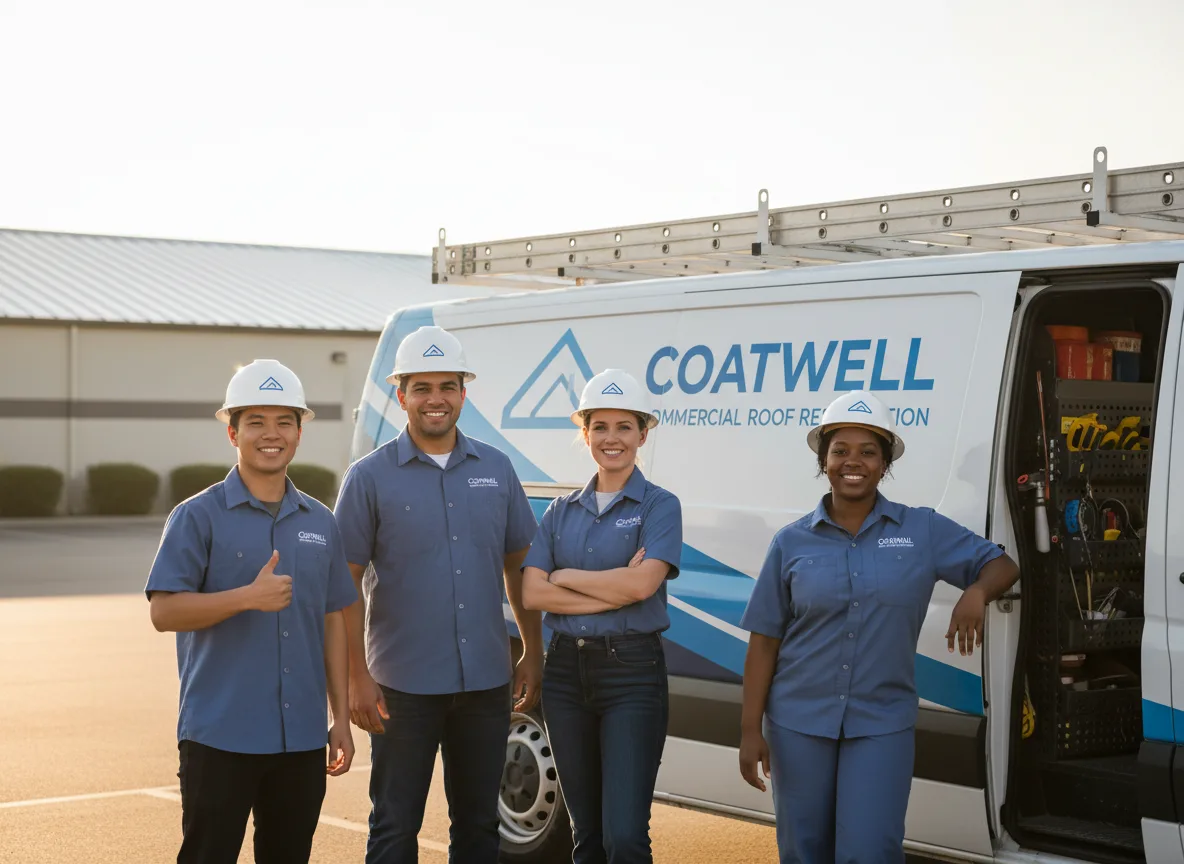 Commercial roof coating company in Argyle, IA
